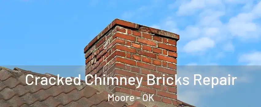  Cracked Chimney Bricks Repair Moore - OK