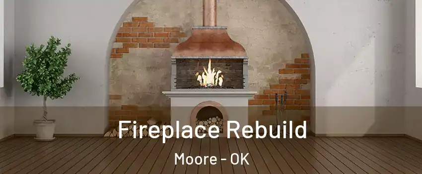  Fireplace Rebuild Moore - OK