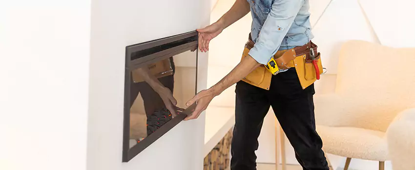 Metal Fireplace Installation in Moore, Oklahoma