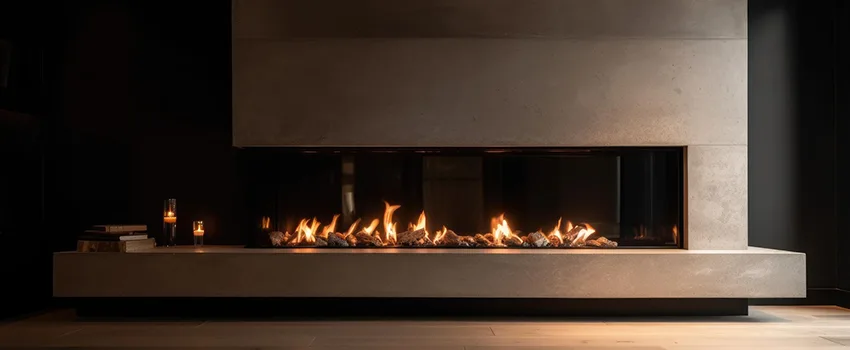Gas Fireplace Ember Bed Design Services in Moore, Oklahoma