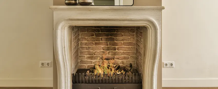 Vintage-style Fireplace Redesign in Moore, Oklahoma