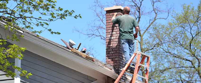 Vinyl and PVC Chimney Flashing Installation in Moore, OK